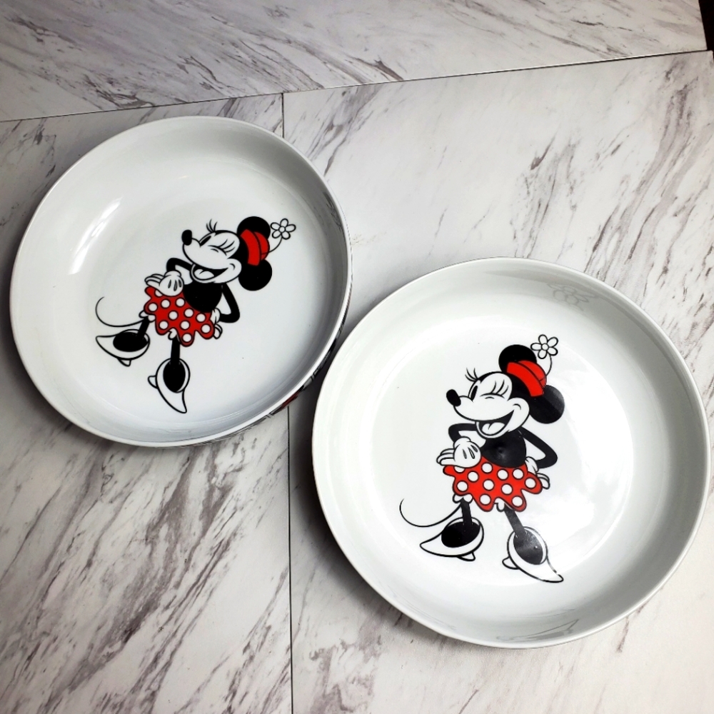Disney Individual Dinner BowlAll Over Mickey & Minnie